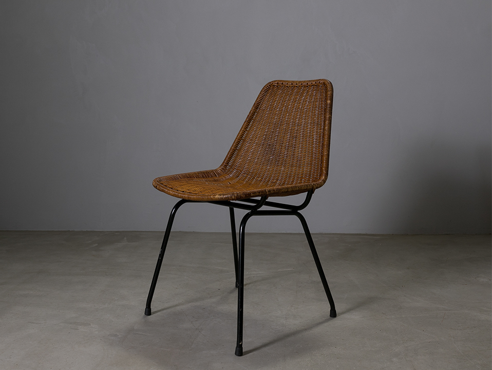 Vintage rattan chair l ヴィンテージ チェアー
