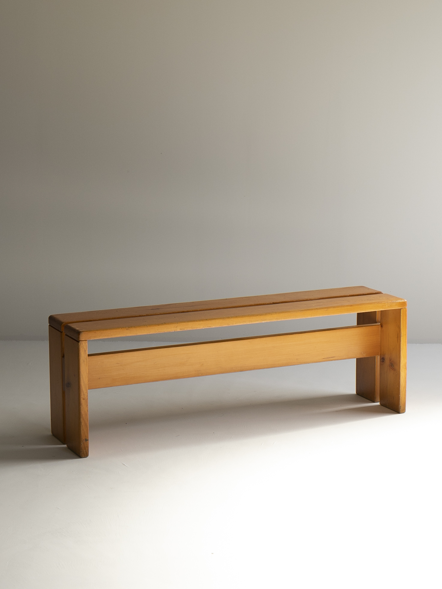 Pine Bench for Arc 1600 by CharlottePerriand