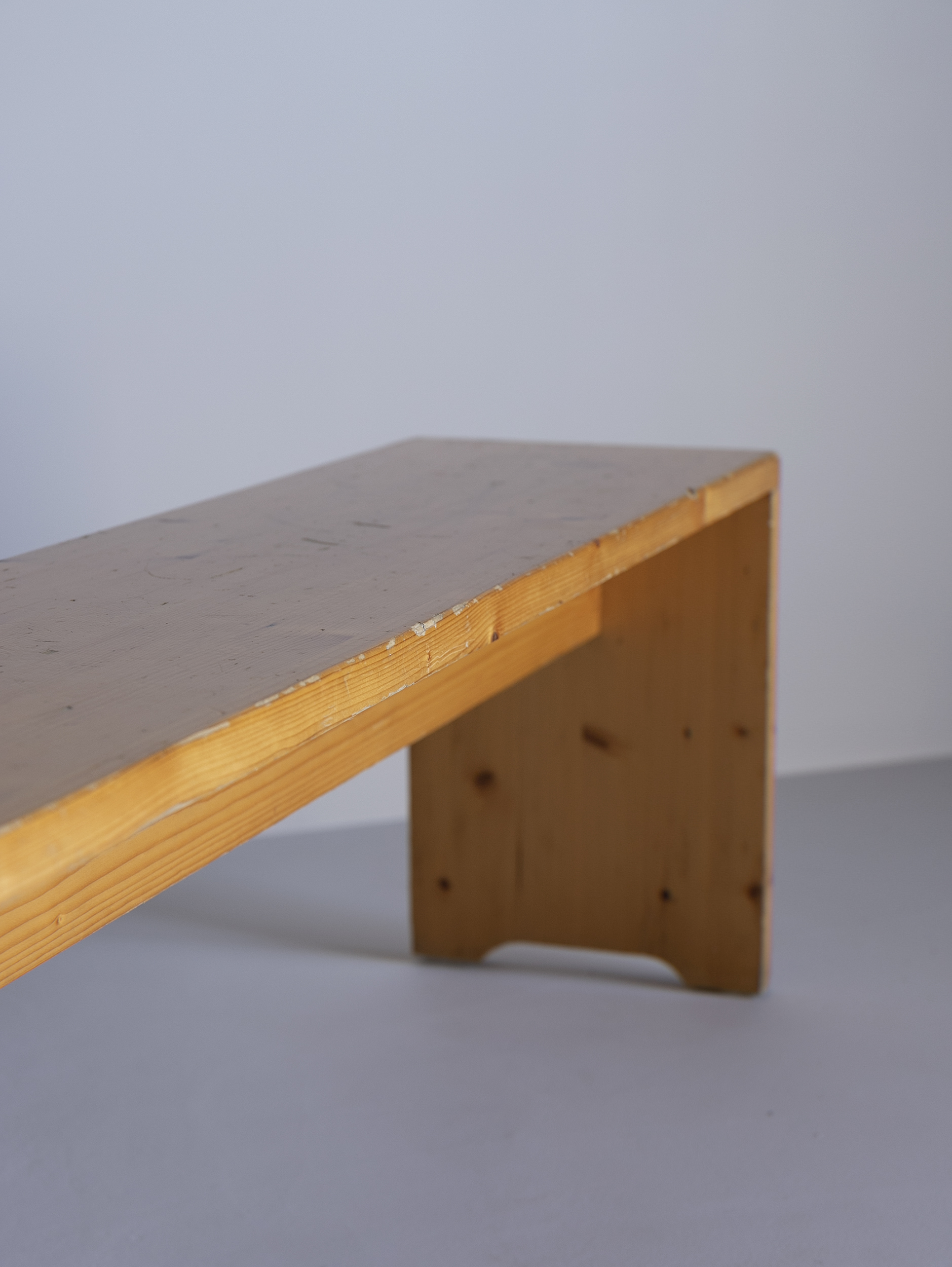 Pine Bench for Arc 1800 by CharlottePerriand