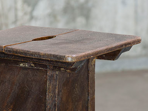 Vintage wood stool