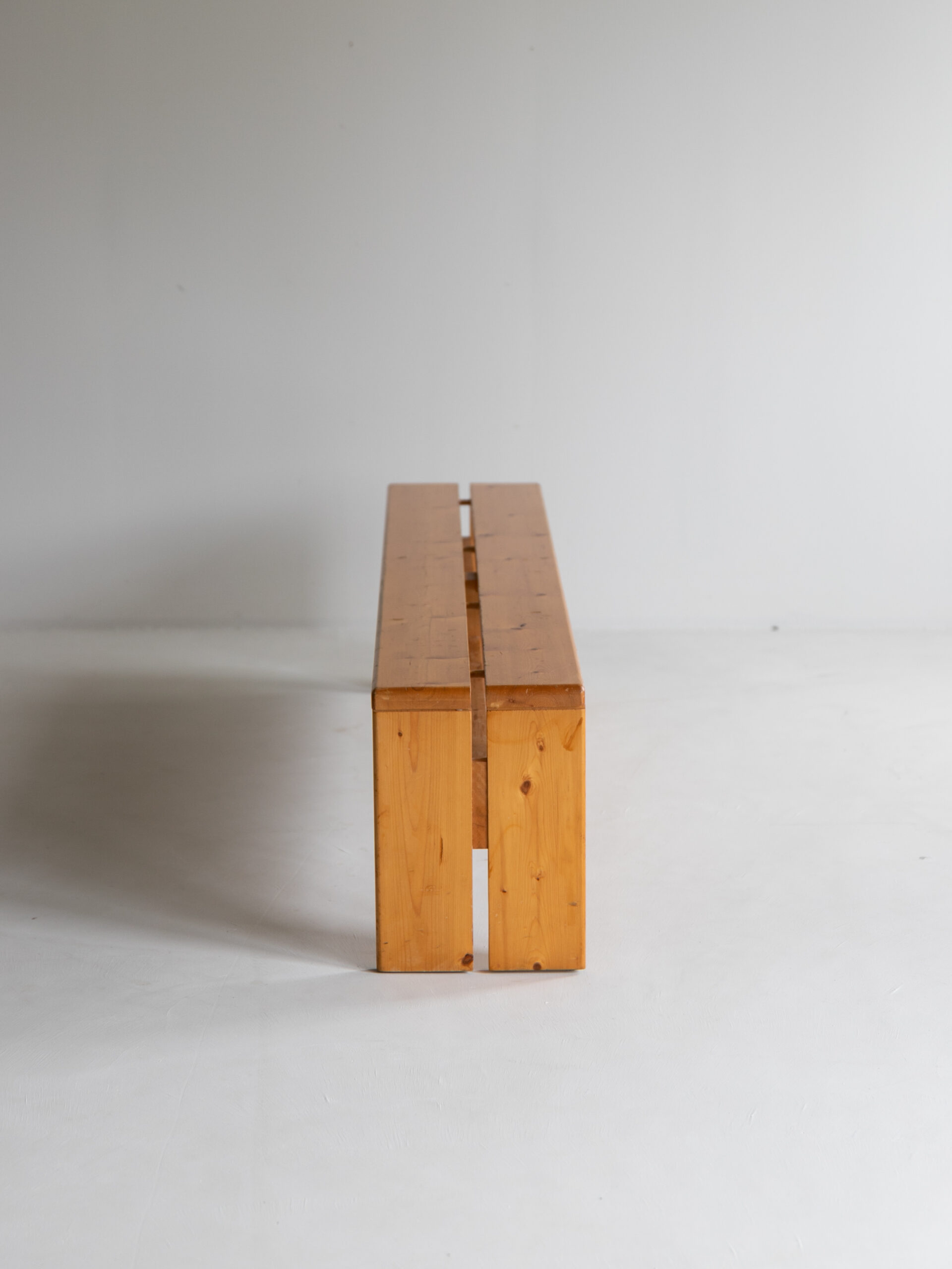 Pine Bench for Arcs 1600 by Charlotte Perriand