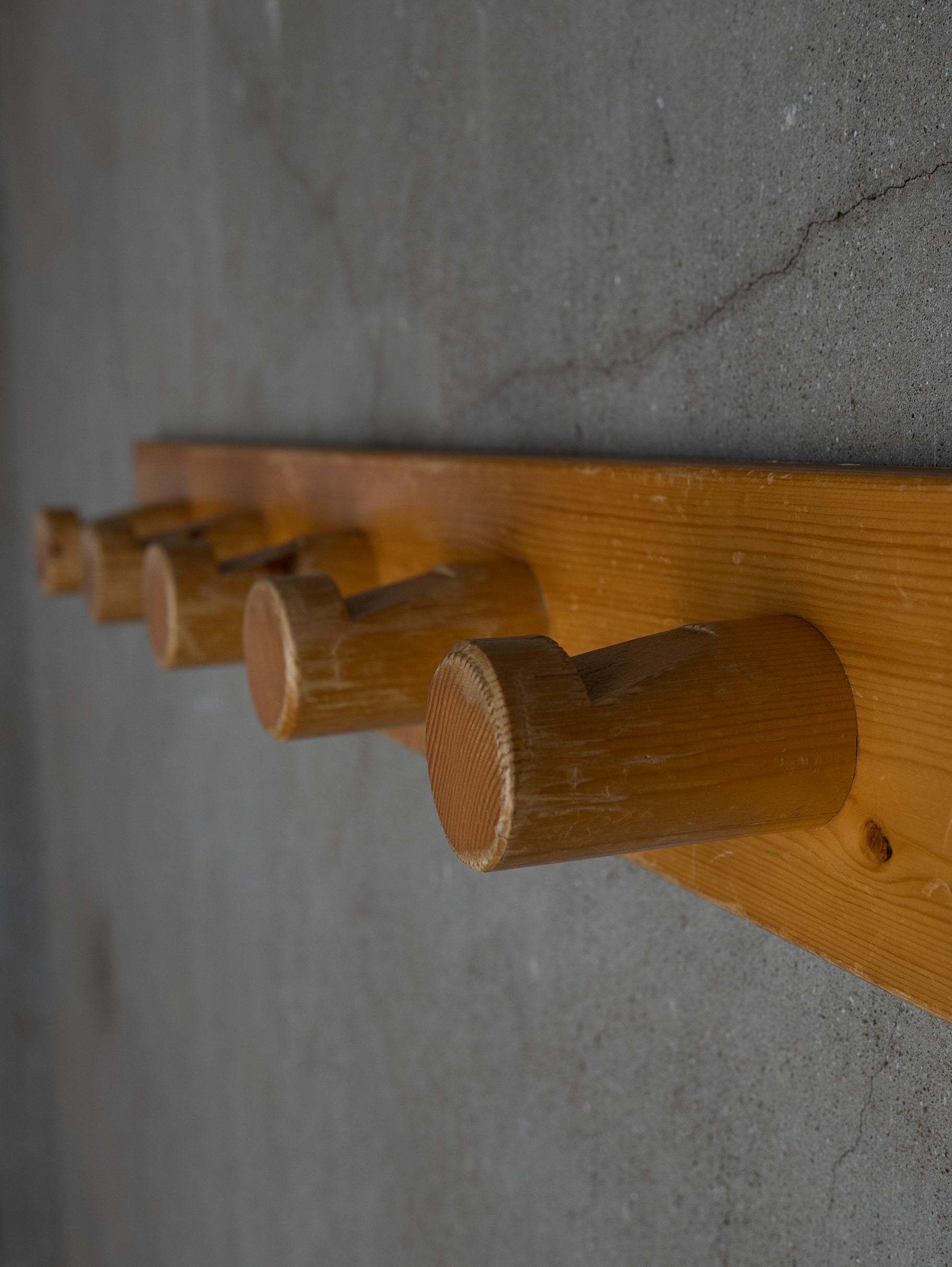 Coat Rack from Les Arcs by Charlotte Perriand
