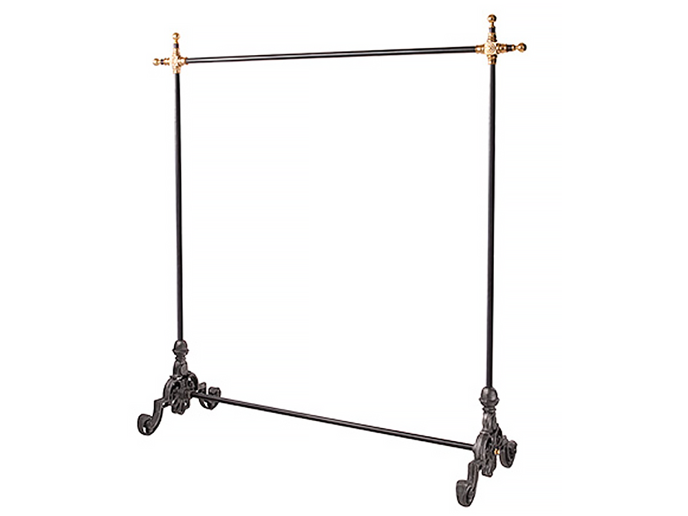 Cast iron adjustable hanger rack